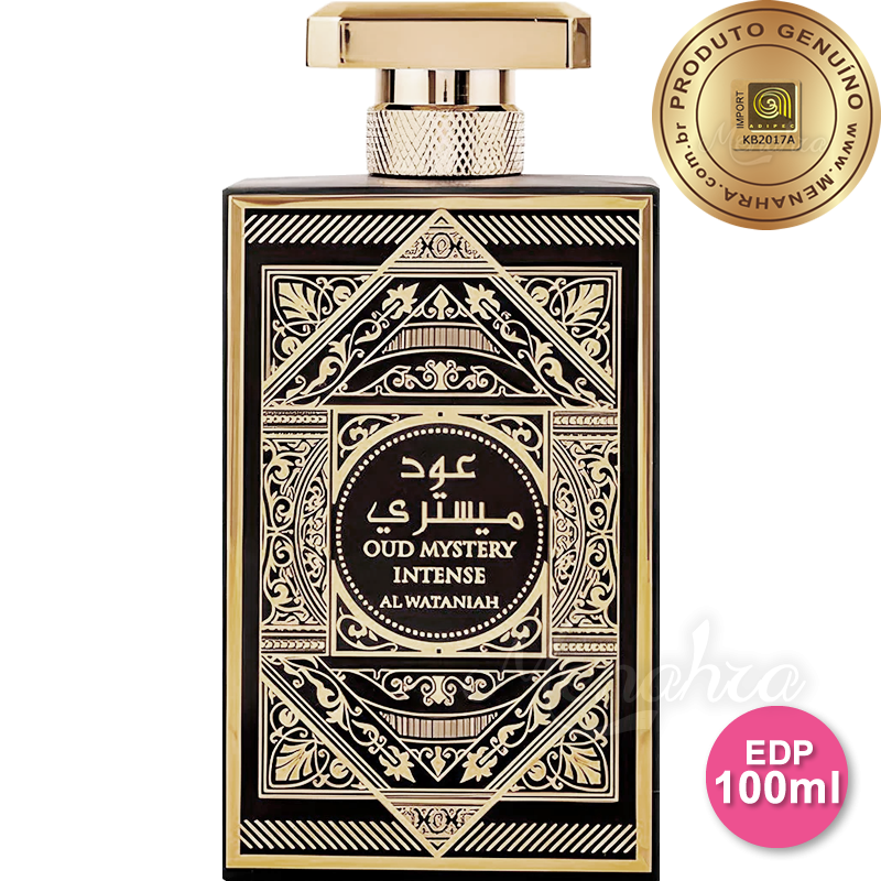 Oud Mystery Intense Al Wataniah Eau de Parfum - Perfume Masculino 100ml