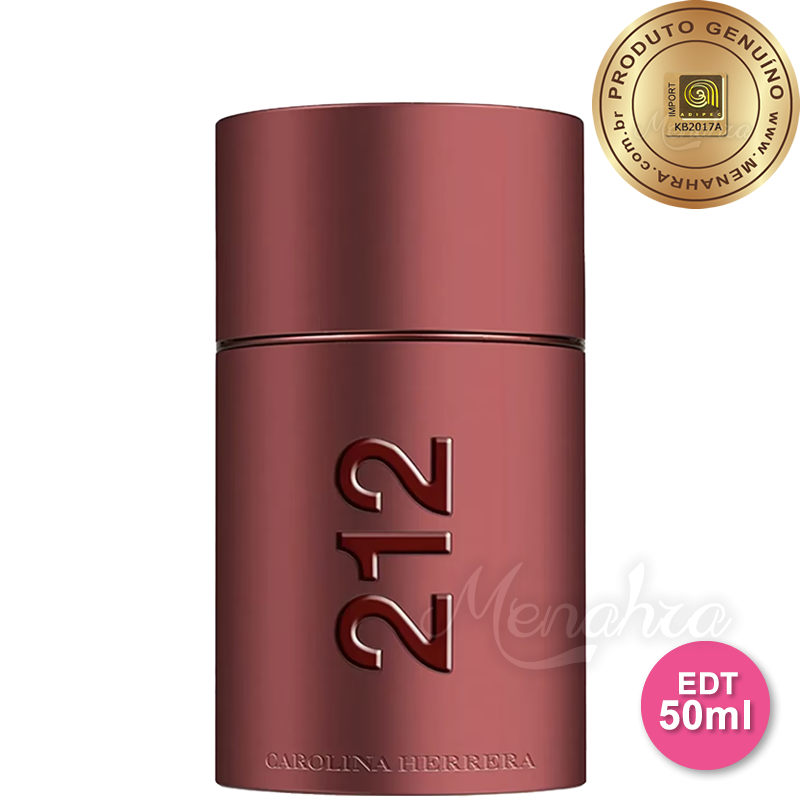 212 Sexy Men Carolina Herrera Eau de Toilette - Perfume Masculino 50ml