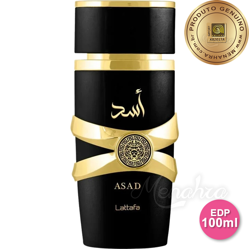 ASAD LATTAFA EAU DE PARFUM  - PERFUME MASCULINO 100ML
