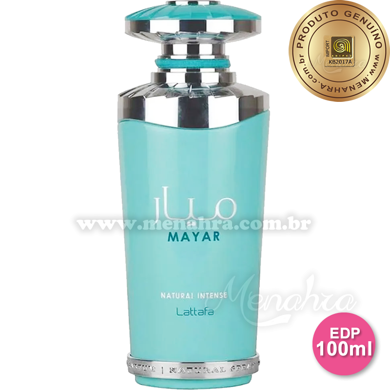 MAYAR NATURAL INTENSE LATTAFA EAU DE PARFUM - PERFUME FEMININO 100ML
